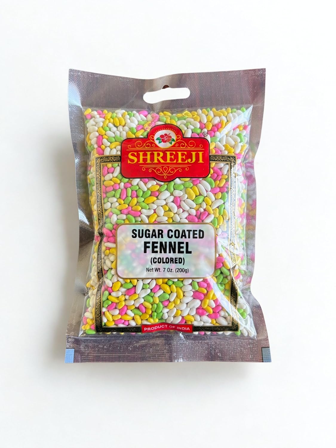 Shreeji Sugar Coated Fennel - 200 Gm