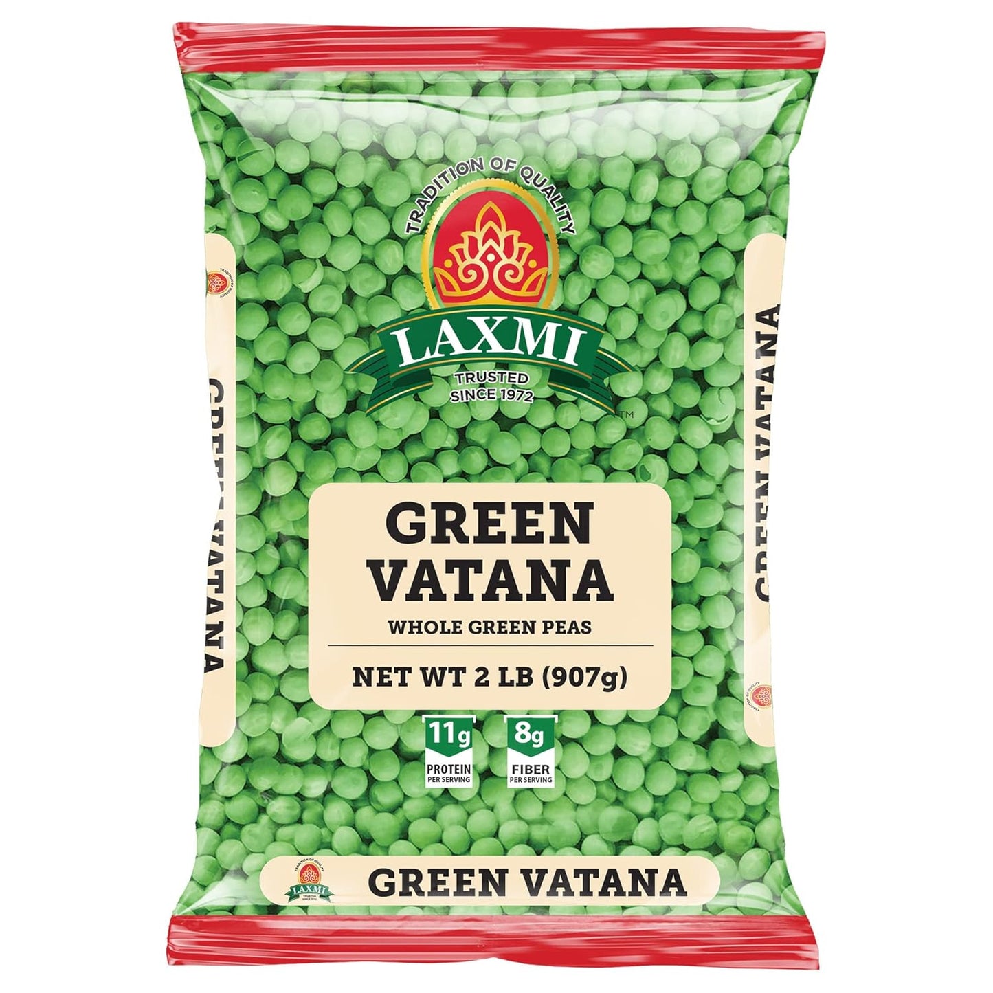 Laxmi Green Vatana - 2 Lb (908 Gm)