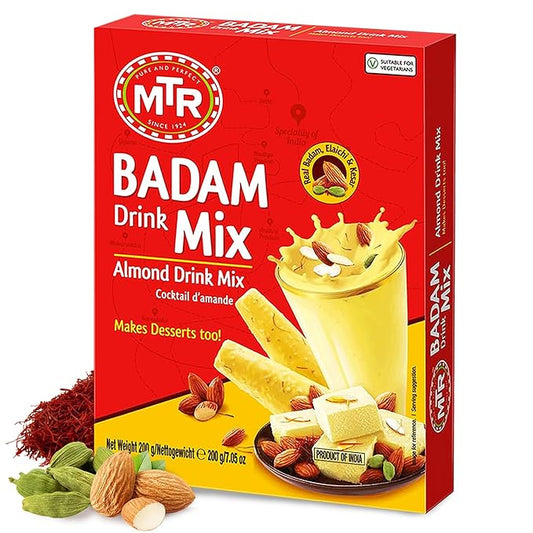 MTR Badam Drink Mix - 200 Gm (7 Oz)