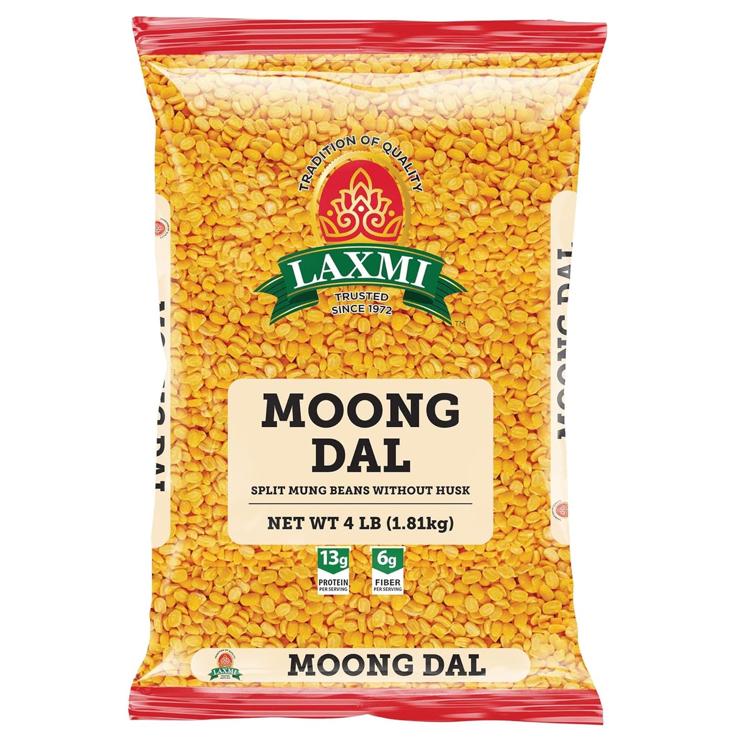 Laxmi Moong Dal - 4 Lb (1.81 Kg)