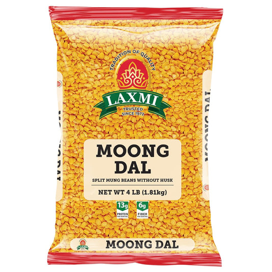 Laxmi Moong Dal - 4 Lb (1.81 Kg)