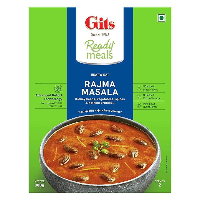 Gits Ready Meals Rajma Masala  - 300 Gm
