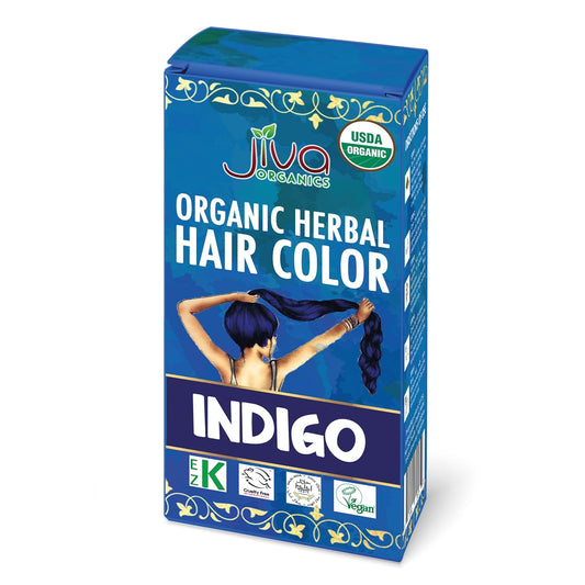 Jiva Organic Indigo Hair Color - 100 Gm