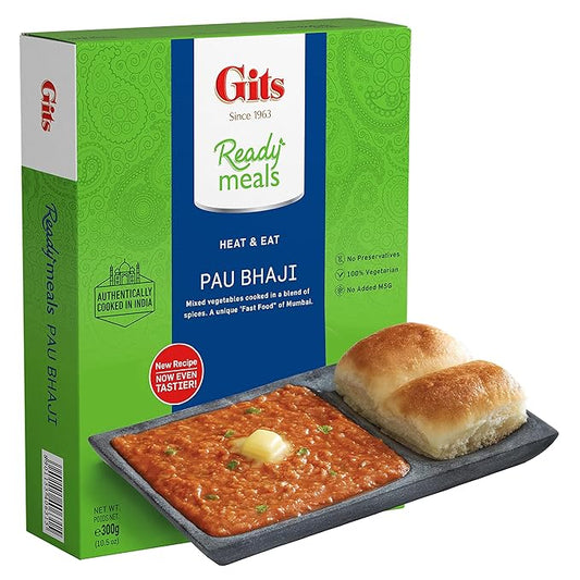 Gits Ready To Eat Pau Bhaji - 300 Gm (10.58 Oz)