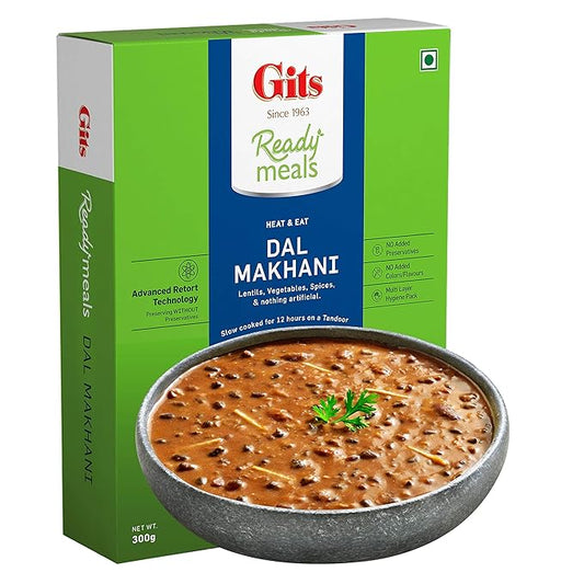 Gits Ready Meals Dal Makhani - 300 Gm (10.5 Oz)