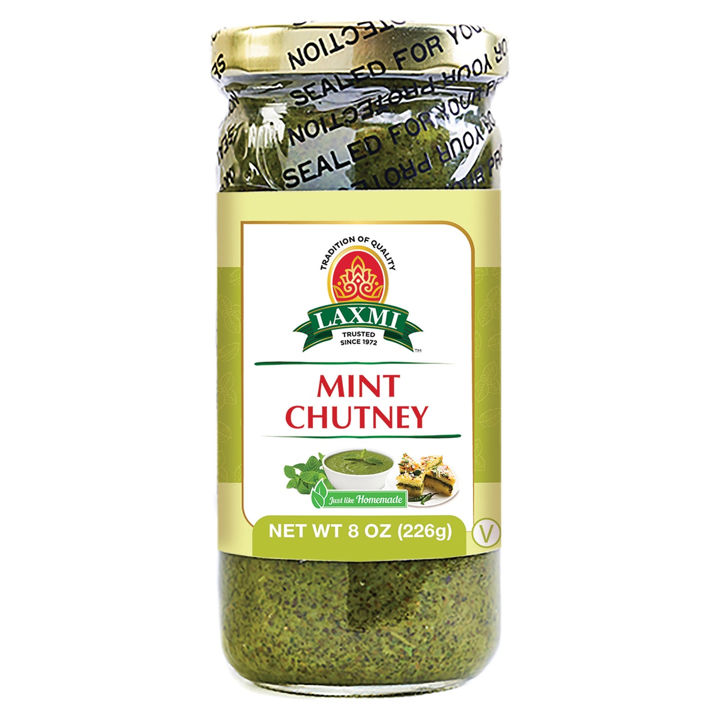 Laxmi Mint Chutney - 8 Oz (226 Gm)