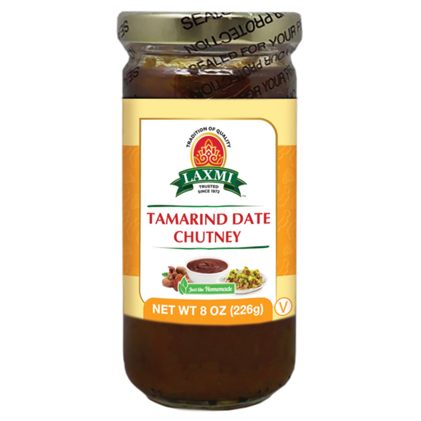 Laxmi Tamarind Date Chutney - 8 Oz (226 Gm)