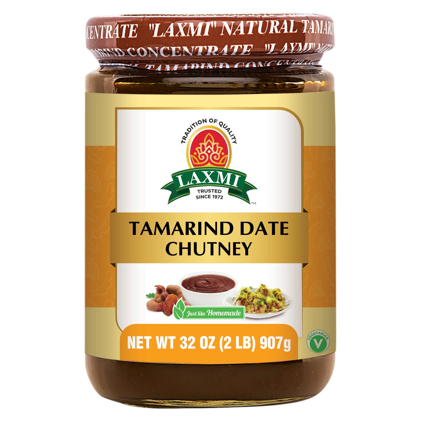 Laxmi Tamarind Date Chutney - 32 Oz (907 Gm)