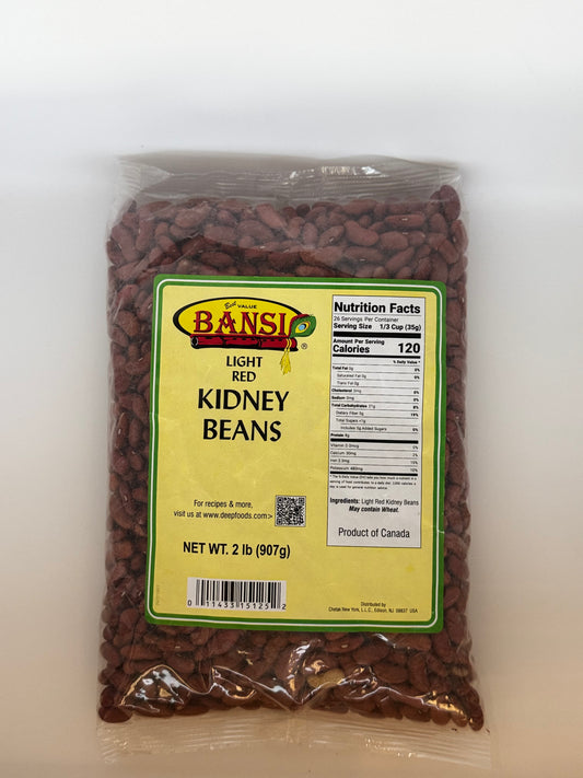Bansi Light Red Kidney Beans - 2 Lb (907 Gm)