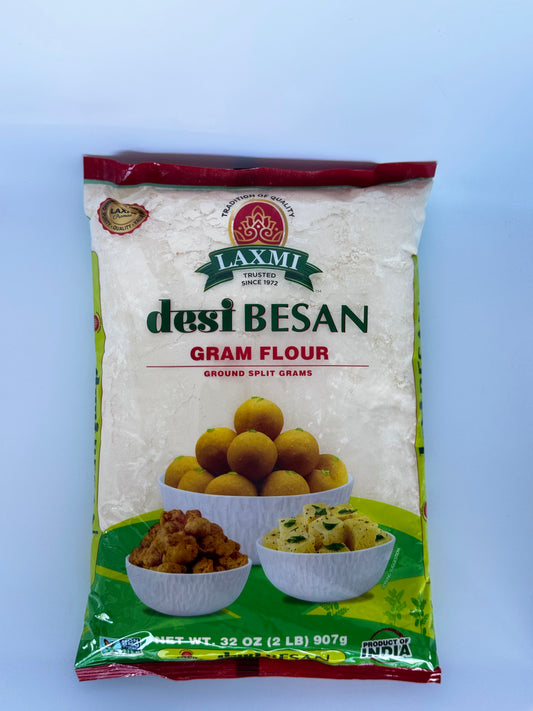 Laxmi Desi Besan - 2 Lb (907 Gm)