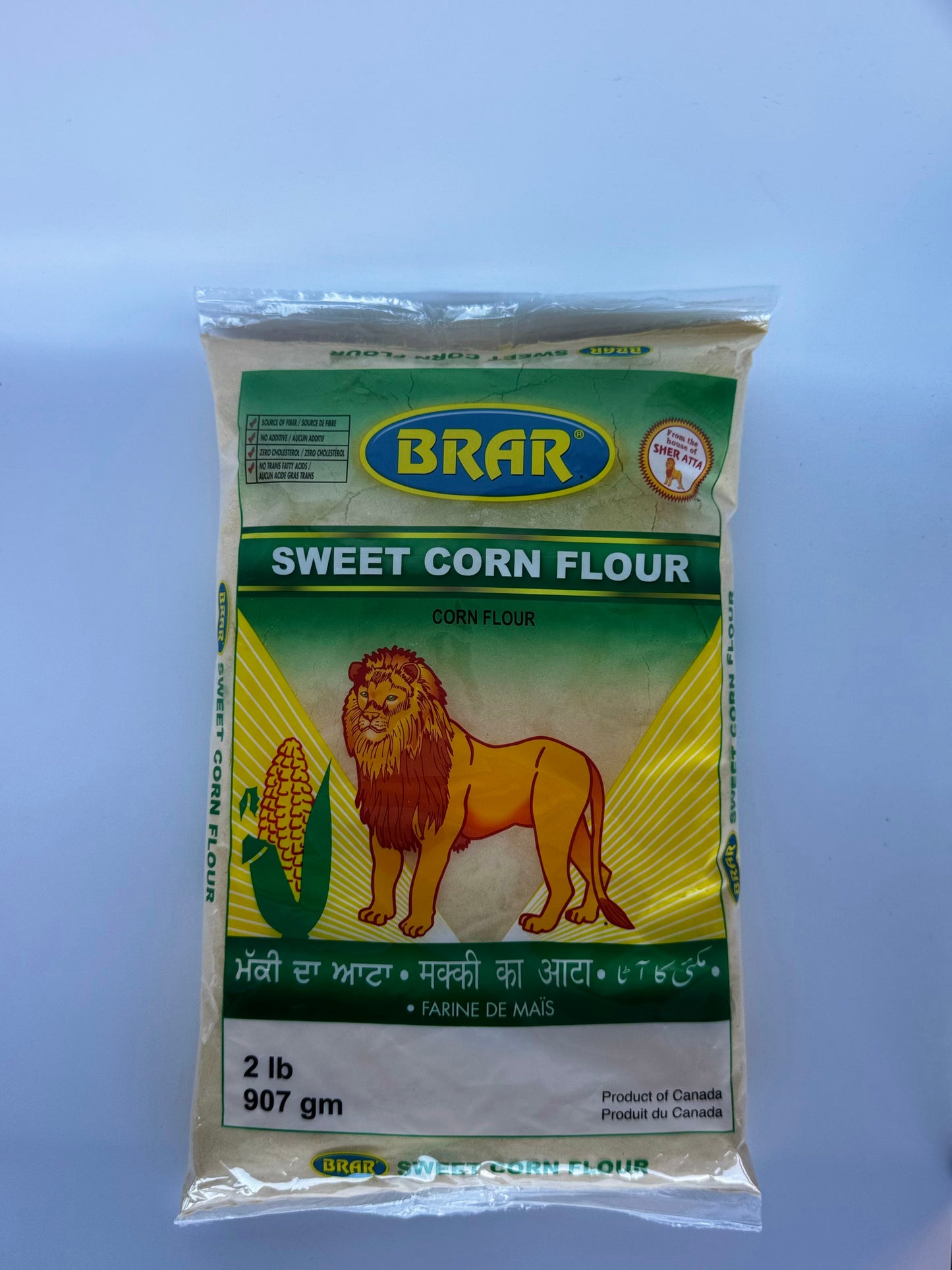 Brar Sweet Corn Flour - 2 Lb (907 Gm)