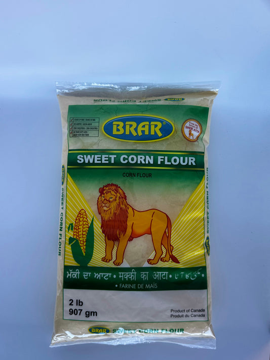Brar Sweet Corn Flour - 2 Lb (907 Gm)