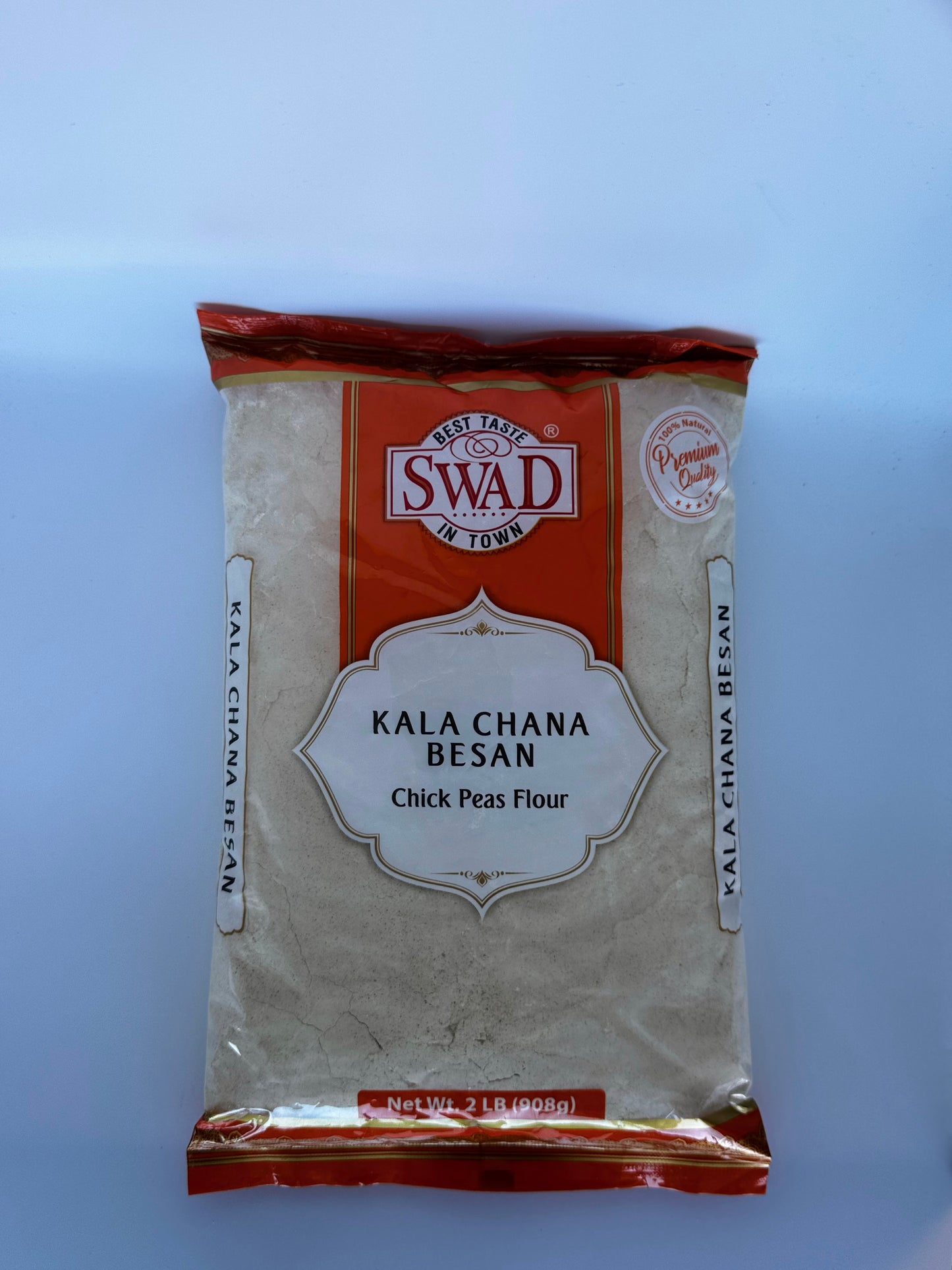 Swad Kala Chana Besan Flour - 2 Lb (908 Gm)