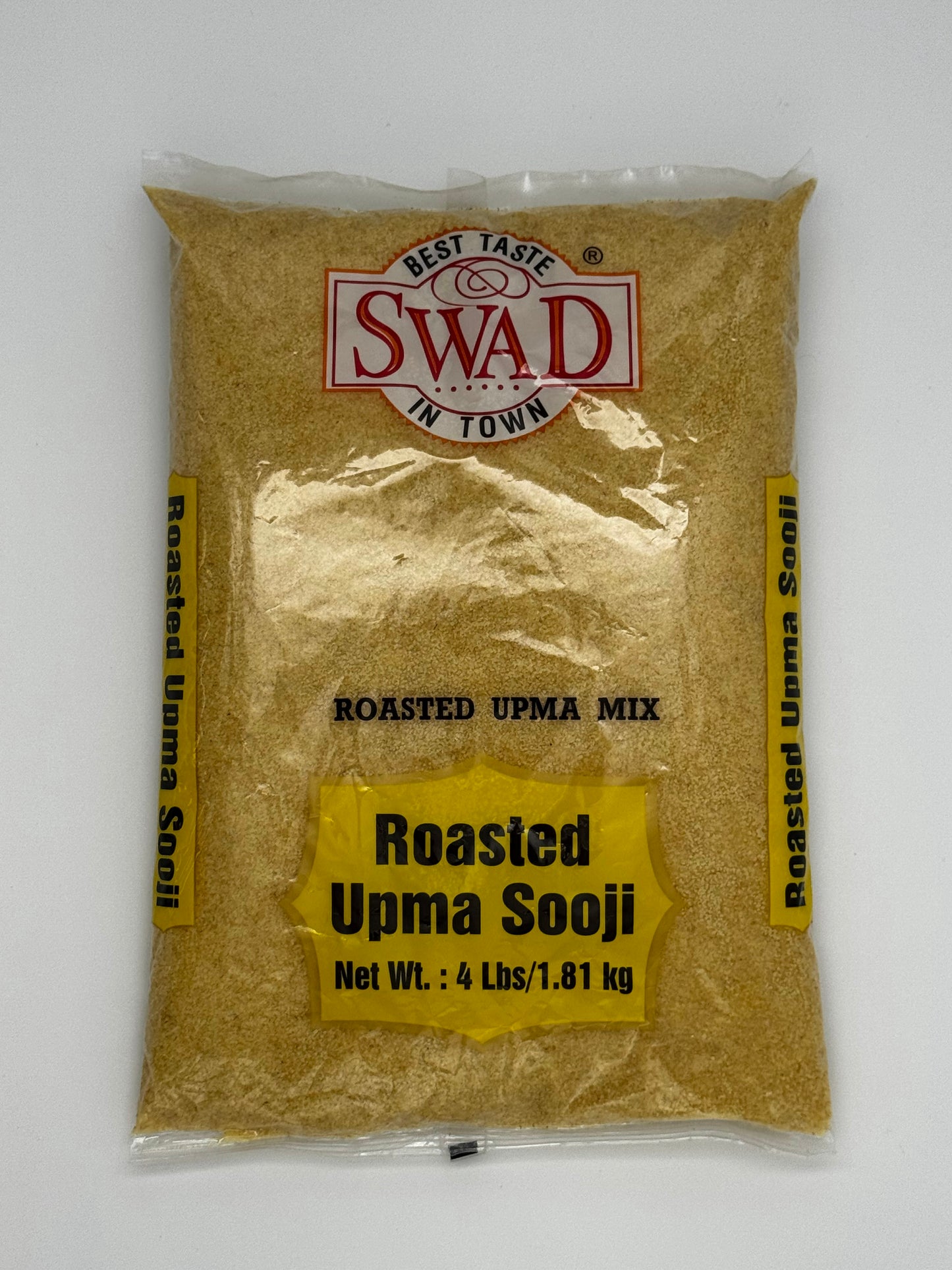 Swad Roasted Upma Sooji - 4 Lb (1.8 Kg)