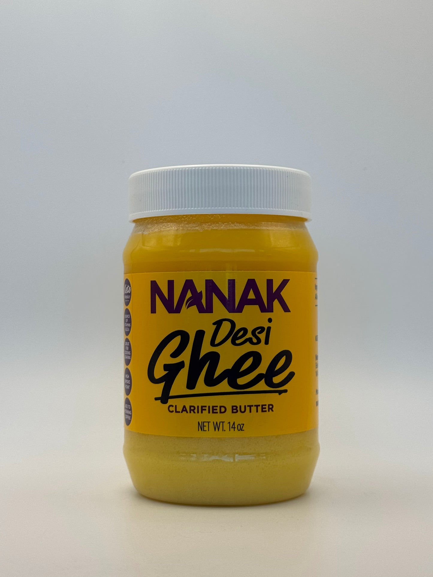 Nanak Pure Desi Ghee - 400 Gm (14 Oz)