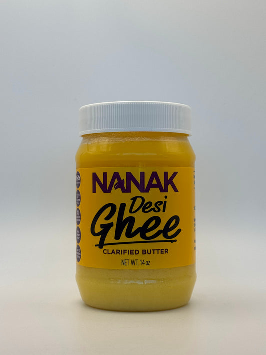 Nanak Pure Desi Ghee - 400 Gm (14 Oz)