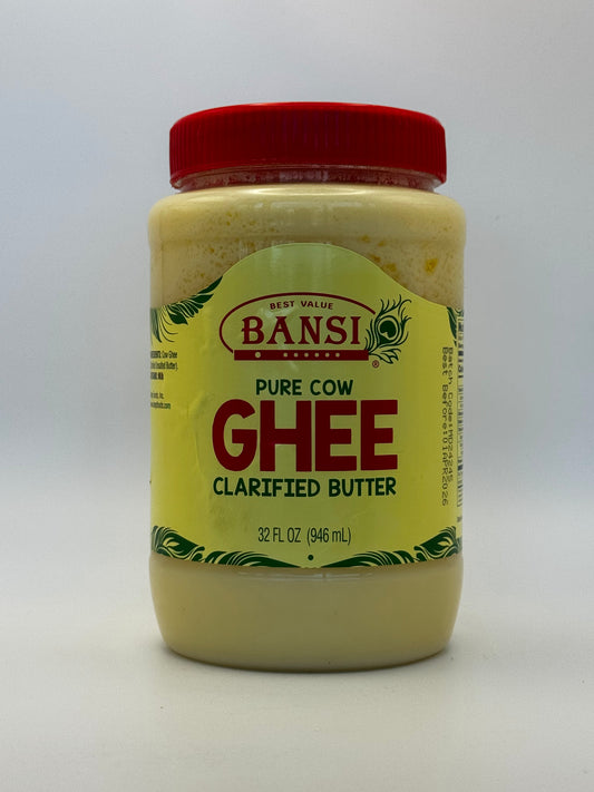 Bansi Pure Cow Ghee - 32 Fl Oz (946 Ml)