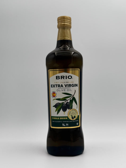 Brio Cold Pressed Extra Virgin Olive Oil - 1 L (33