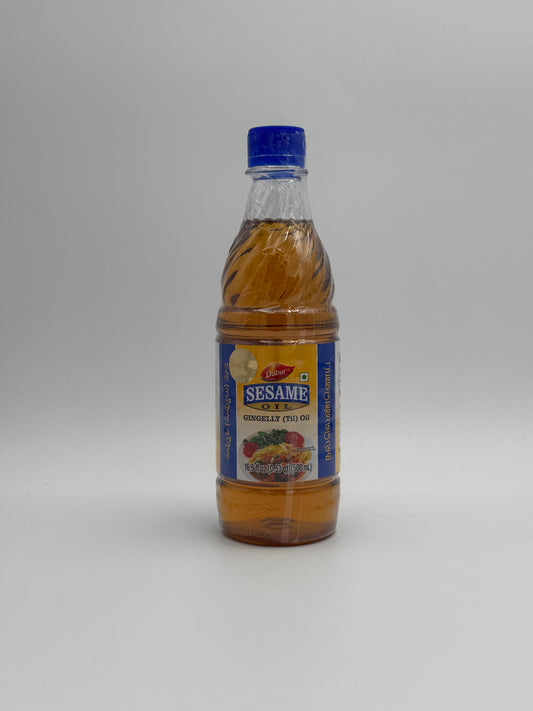 Dabur Sesame Oil Gingelly - 500 Ml (16.9 Fl Oz)
