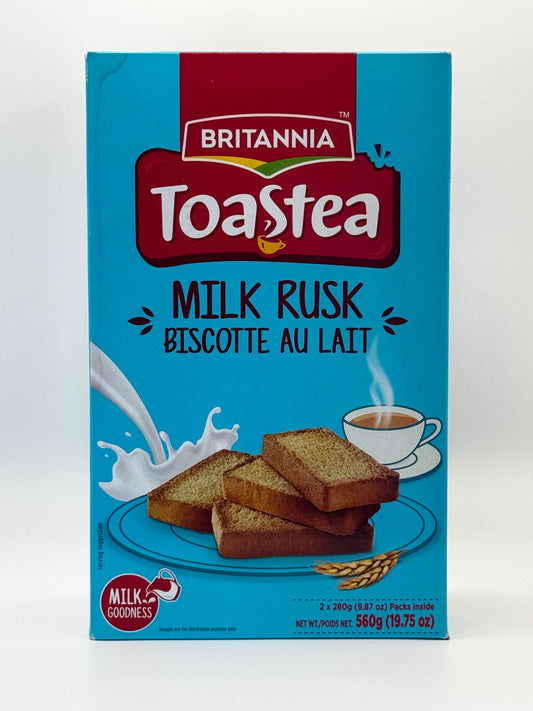 Britannia Toastea Milk Rusk - 560 Gm (19.75 Oz)