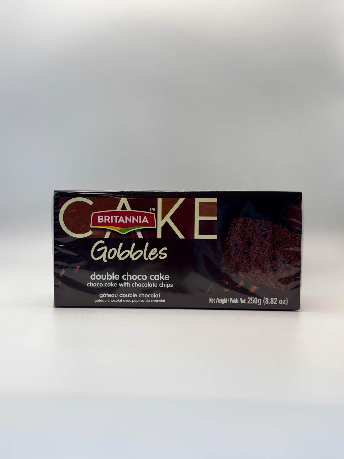 Britannia Gobbles Double Choco Cake - 250 Gm (8.8 Oz)