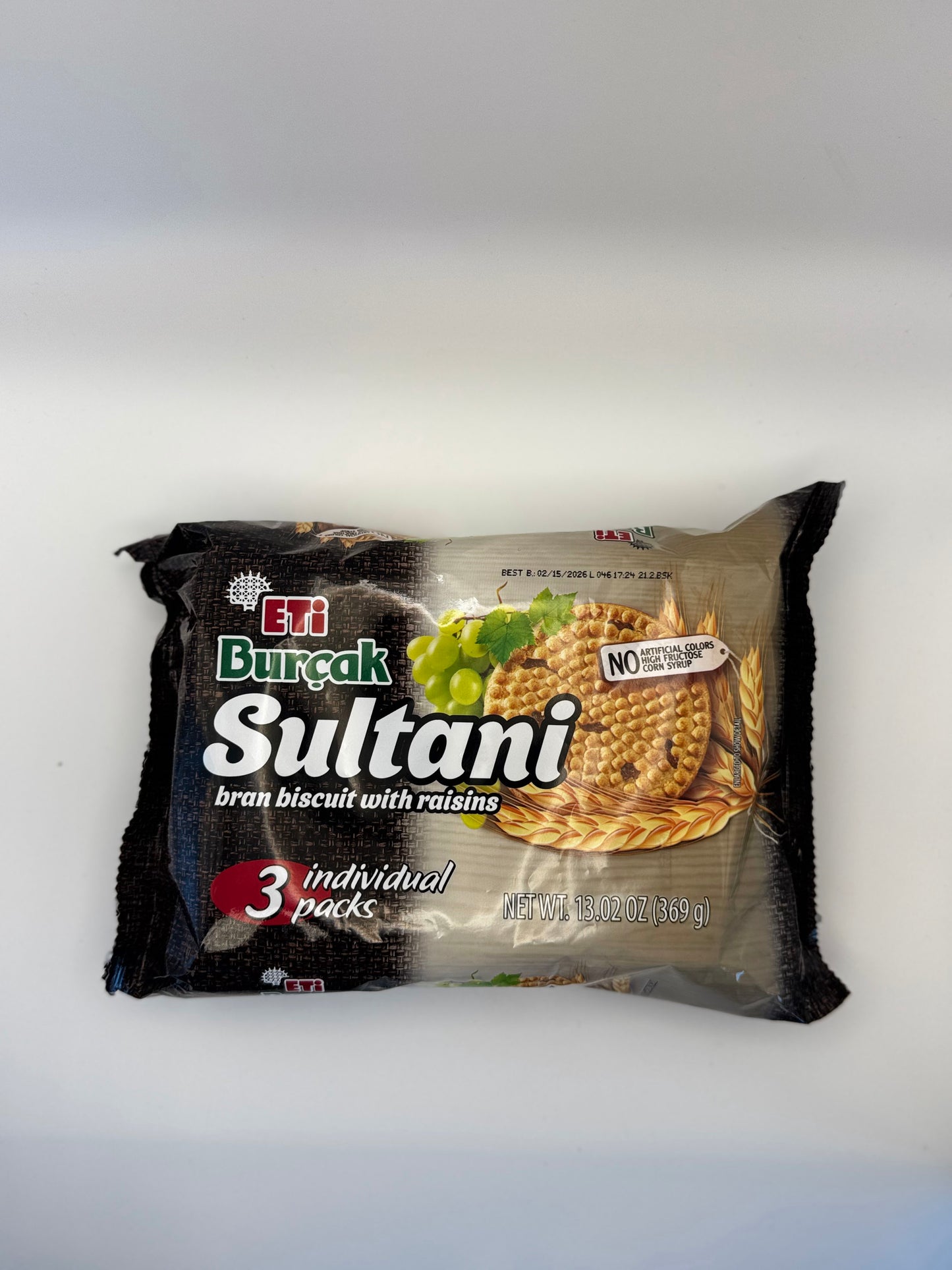 Eti Burcak Sultani Raisins - 369 Gm