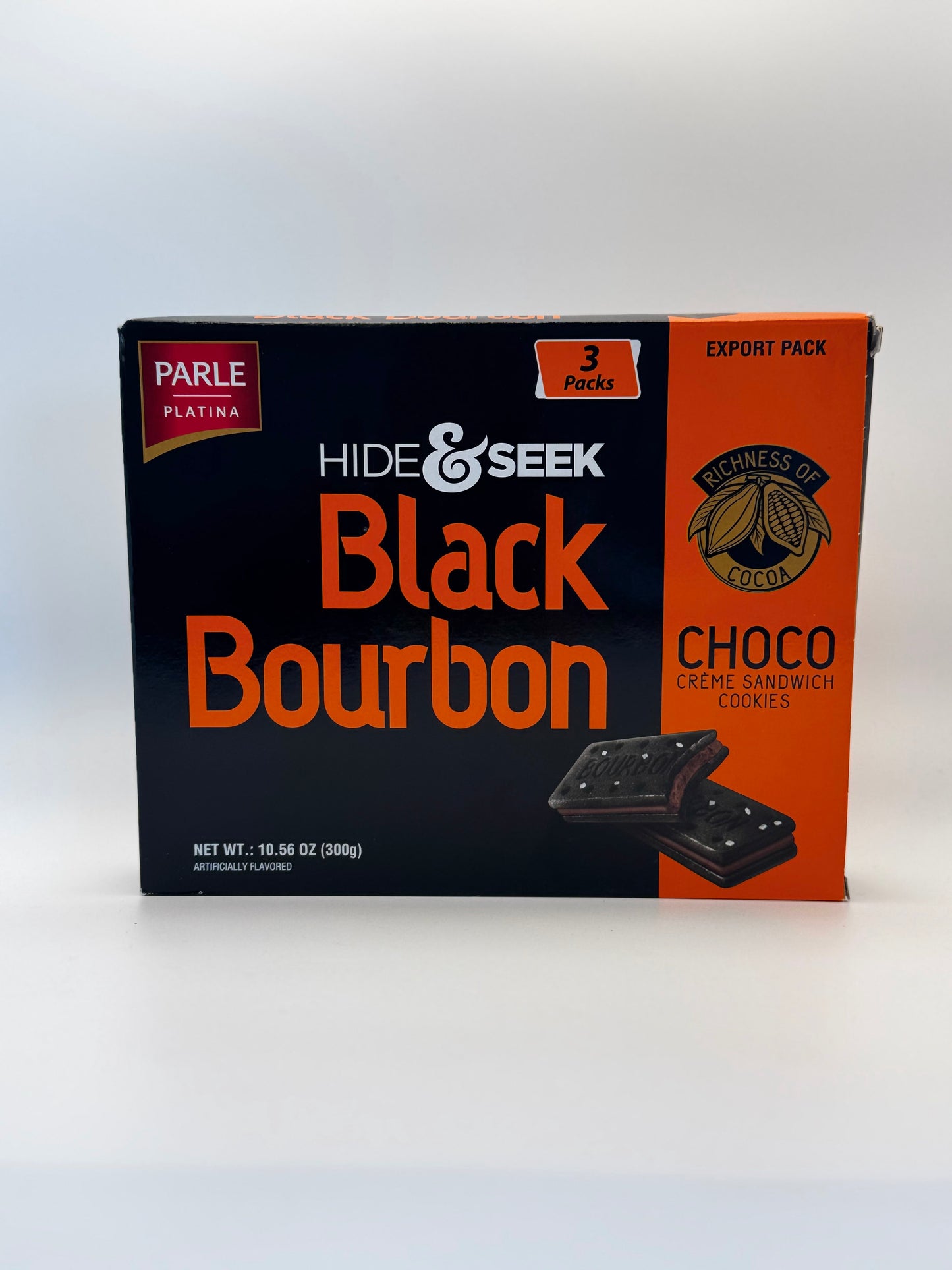Parle Hide & Seek Black Bourbon Choco- 300 Gm