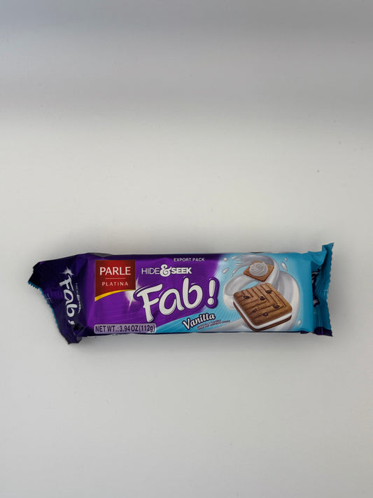 Parle Hide & Seek Fab Vanilla - 3.94 Oz (112 Gm)