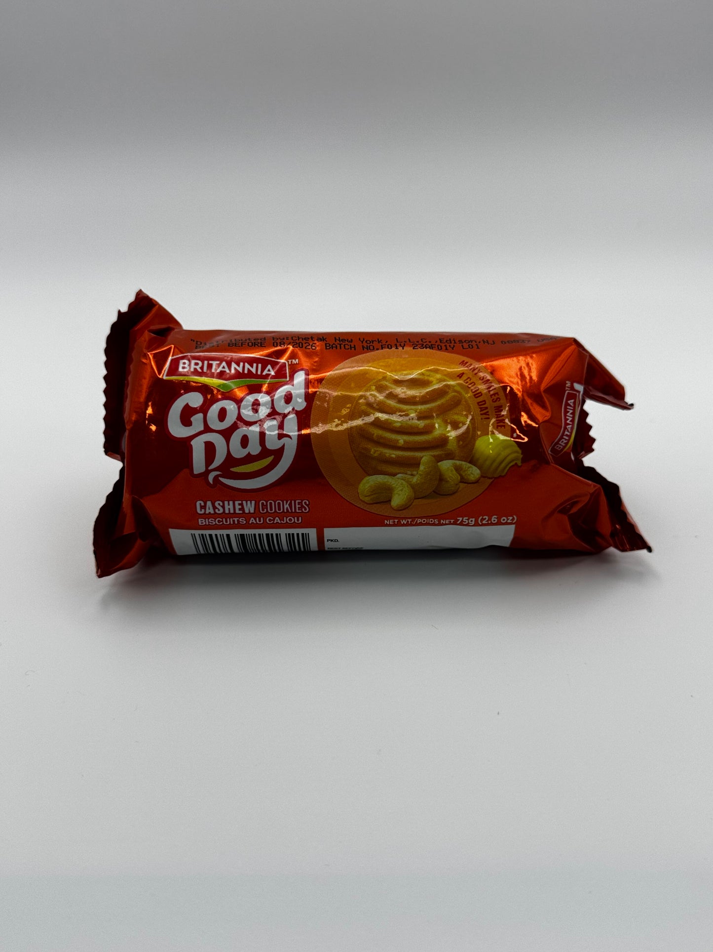 Britannia Good Day Cashew Cookies - 75 Gm (2.6 Oz