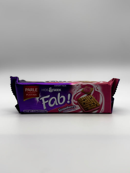 Parle Hide & Seek Fab Strawberry - 112 Gm (3.98 Oz