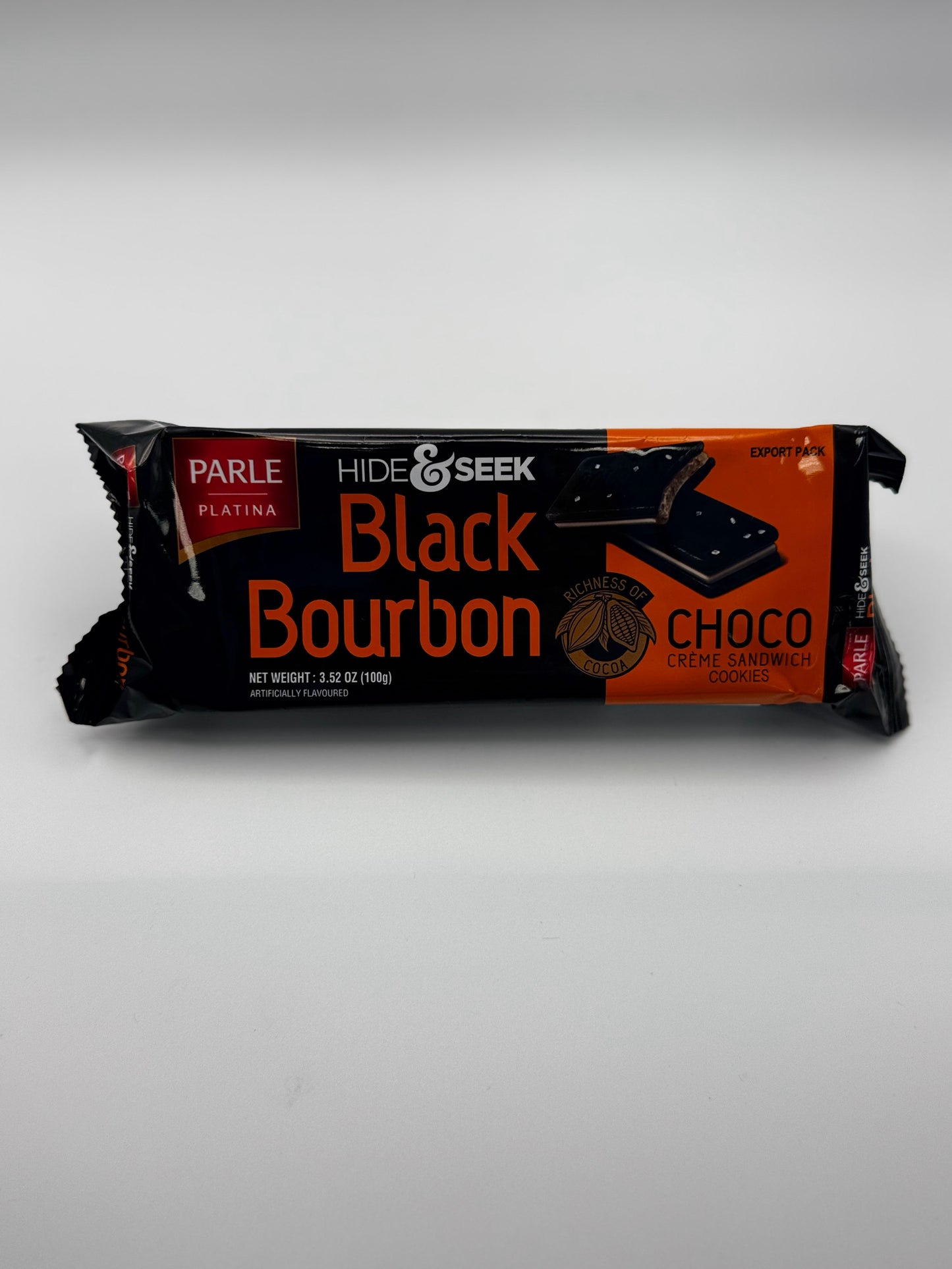 Parle Hide & Seek Black Bourbon Choco - 100 Gm (3.5 Oz)