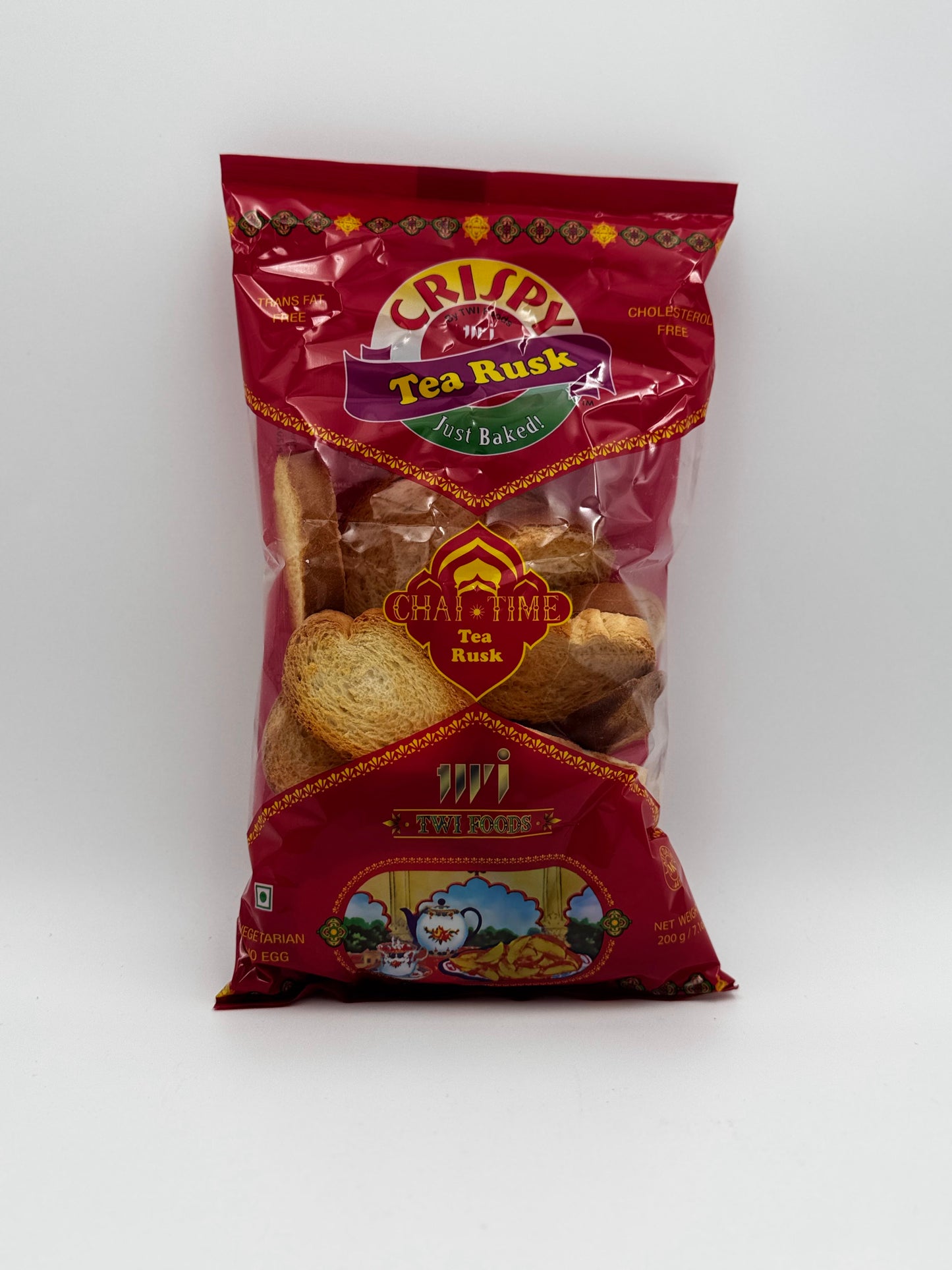 Crispy Tea Rusk - 200 Gm (7 Oz)
