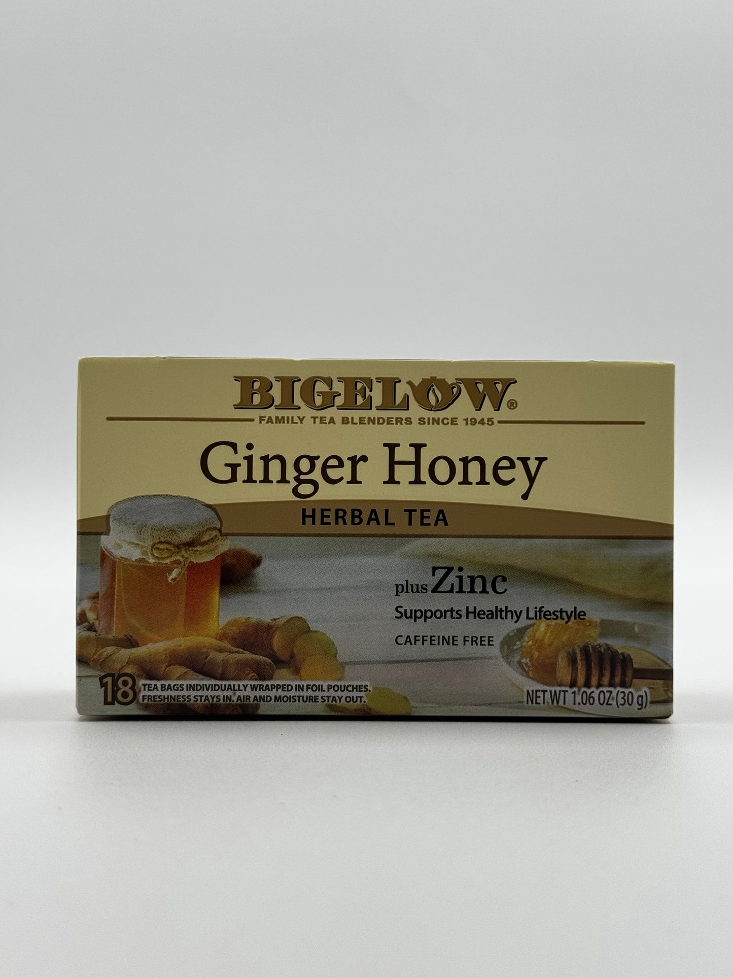 Bigelow Tea Ginger Honey 20 Pk - 30 Gm