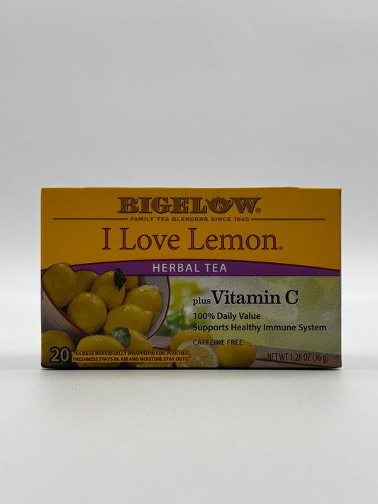 Bigelow Tea I Love Lemon 20 Pk - 36 Gm