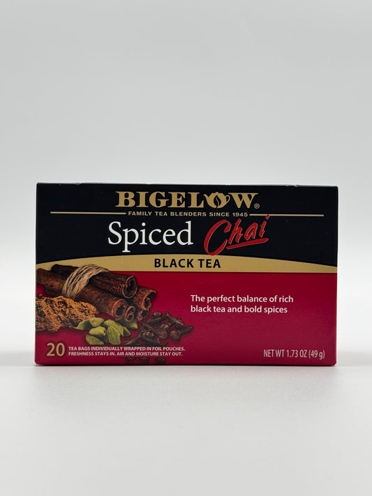 Bigelow Black Tea Spiced Chai 20 Pk - 49 Gm