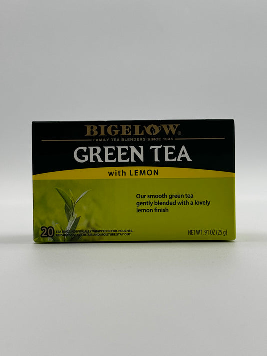 Bigelow Green Tea Lemon 20 Pk - 25 Gm