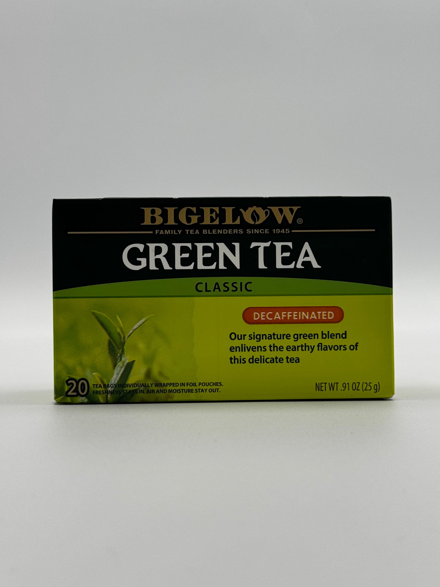 Bigelow Green Tea Decaf 20 Pk - 25 Gm