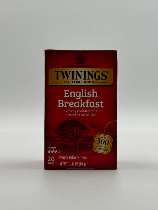Twinings English Breakfast Tea 20 Pk - 40 Gm