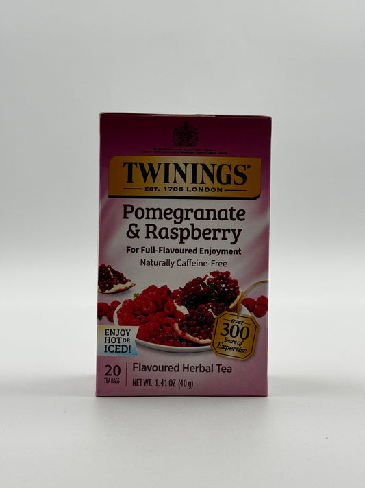 Twinings Tea Pomegranate Raspberry 20 Pk - 40 Gm