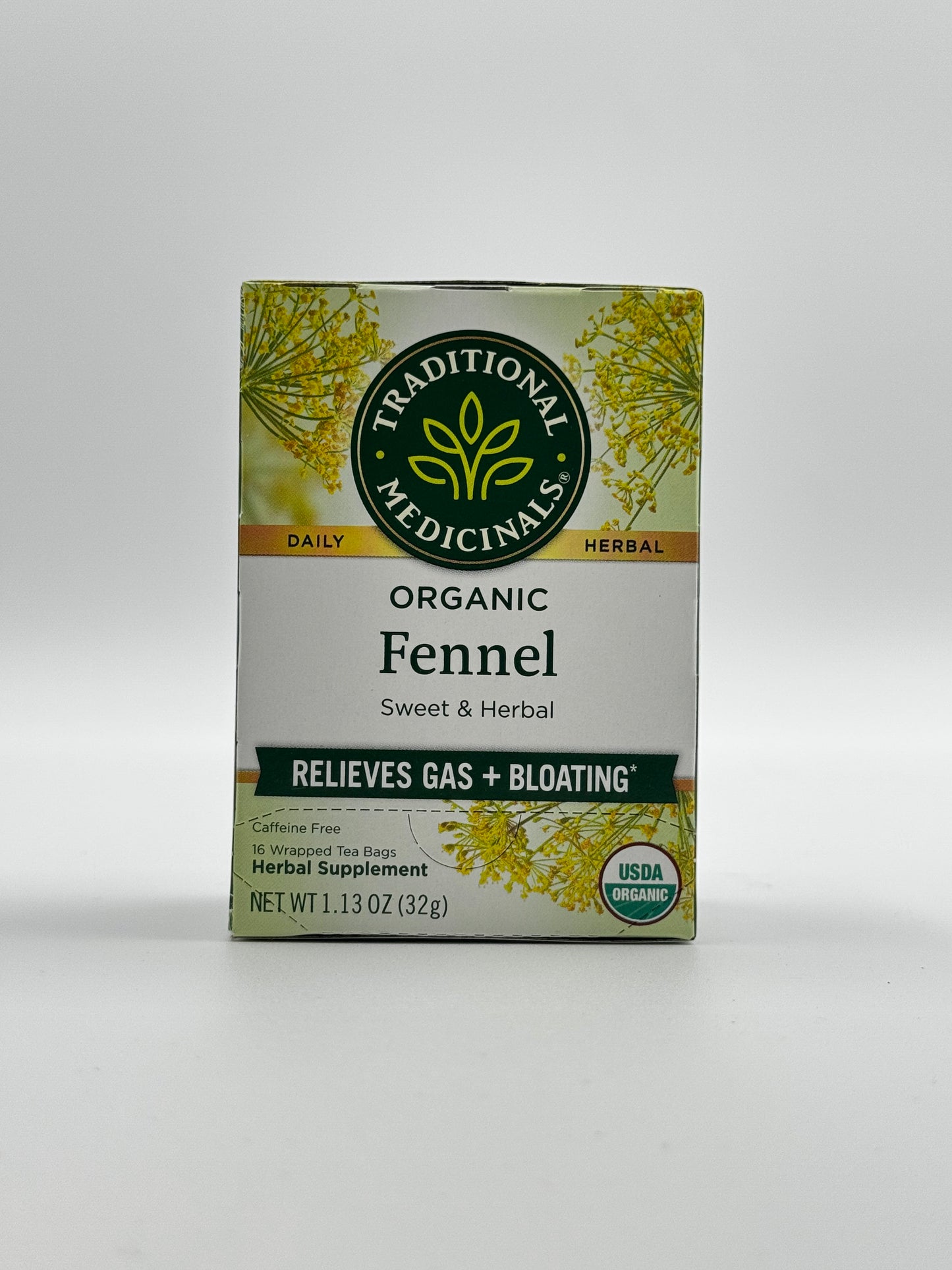 TM Organic Tea Fennel Flavor 16 Pk - 32 Gm