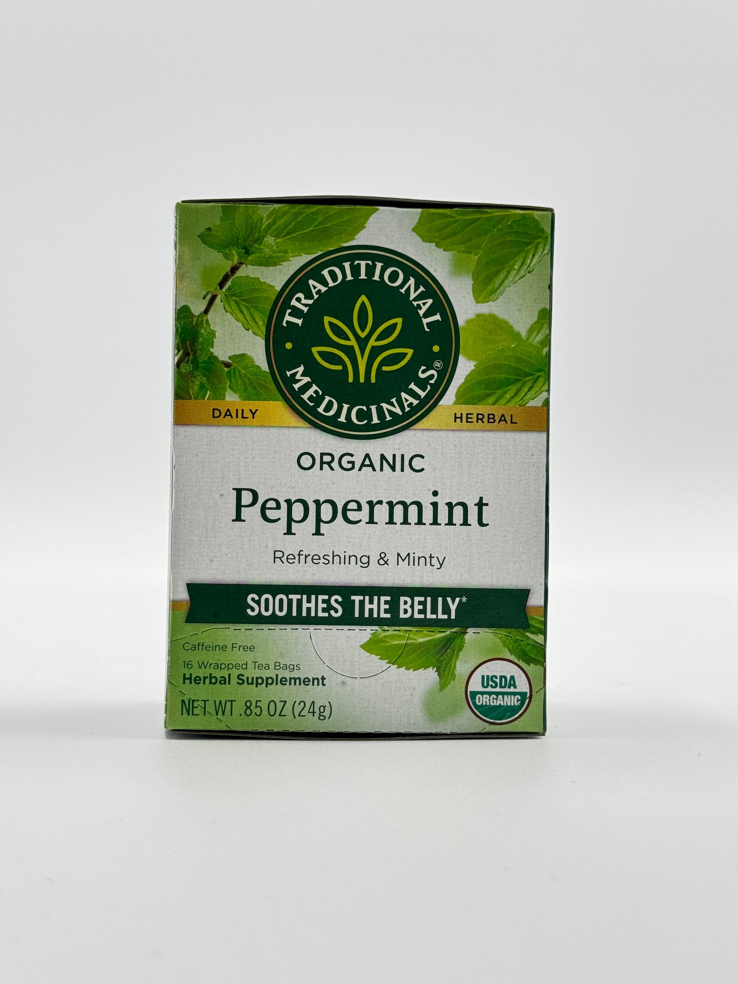 TM Tea Organic Peppermint 16 Pk - 24 Gm