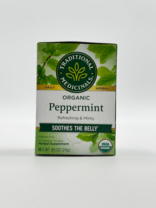 TM Tea Organic Peppermint 16 Pk - 24 Gm