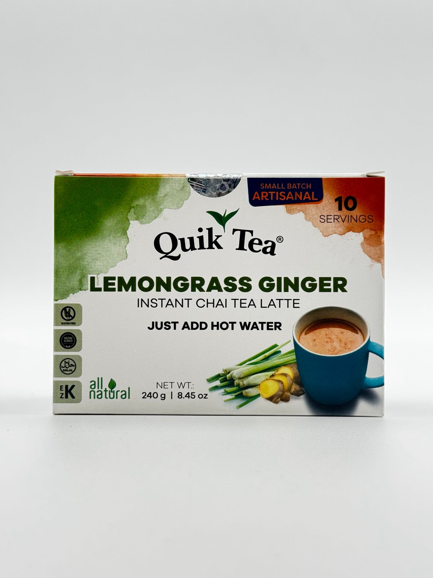 Quik Tea Lemongrass Ginger- 240 Gm