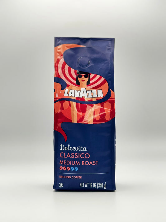 Lavazza Classico Medium Roast Coffee - 12 Oz (340 Gm)