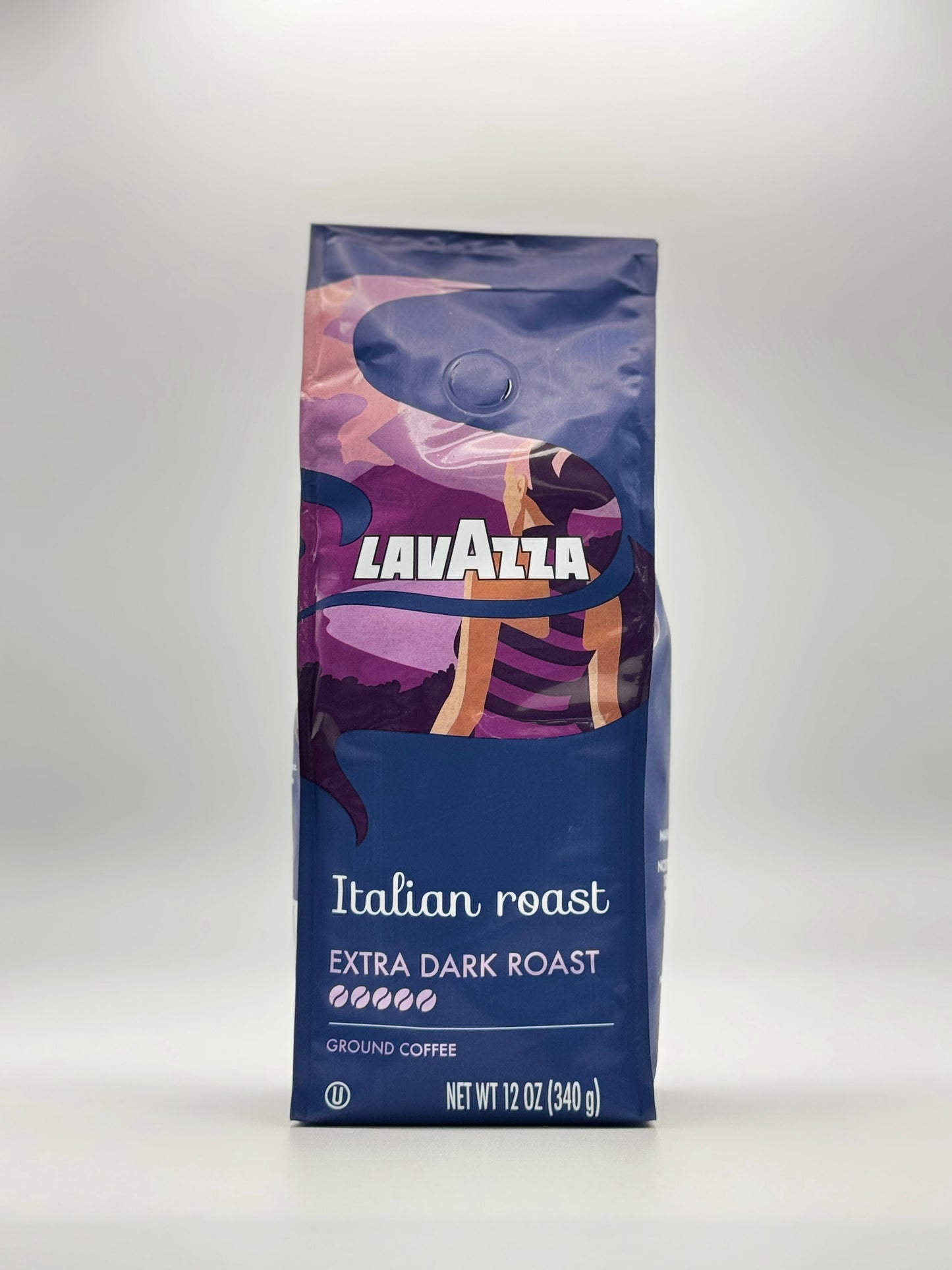 Lavazza Italian Extra Dark Roast - 12 Oz (340 Gm)
