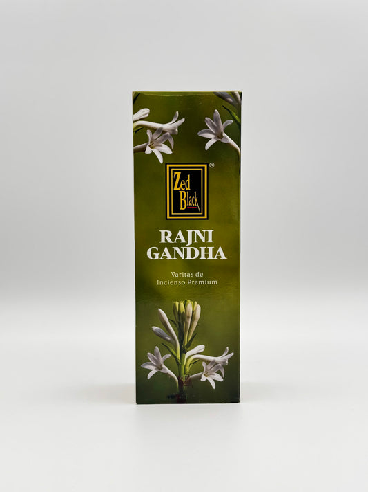 Zed Black Rajnigandha Incense 6 Pk - 120 Sticks