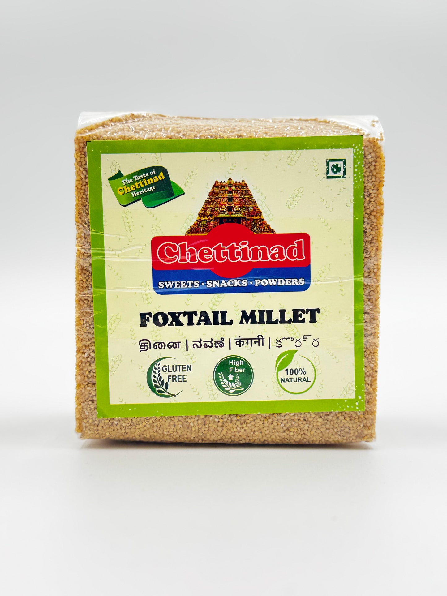 Chettinad Pearled Unpolished Foxtail Millet - 2 Lb