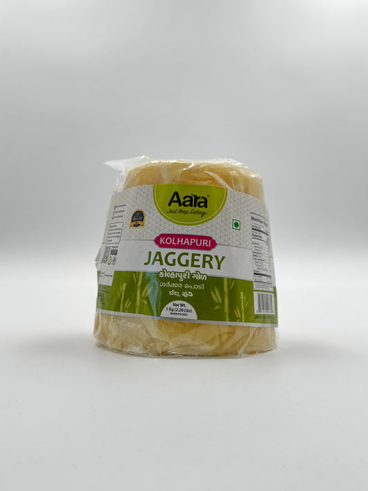 Aara Kolhapuri Jaggery - 1 Kg (2.2 Lb)
