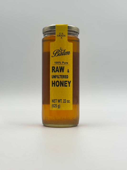 Balim 100% Pure Raw & Unfiltered Honey - 22 Oz (625 Gm)