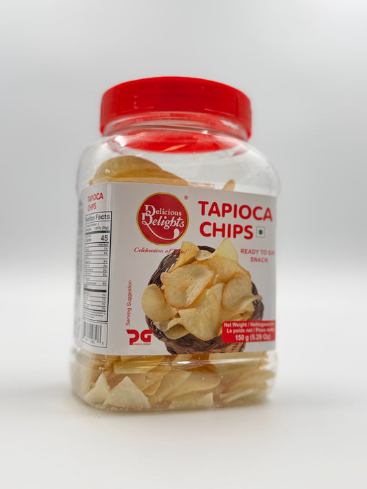 Delicious Delights Tapioca Chips- 150 Gm